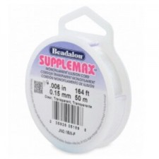 Beadalon Stringing Wire Supplemax 0.15mm 50 meter Clear